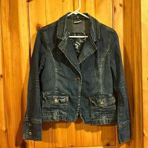 Vintage Colors Of The World Denim Jacket